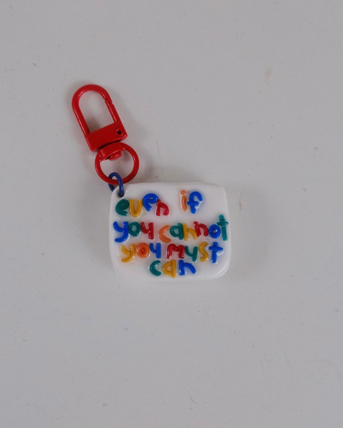 'You Must Can' Keychain 03