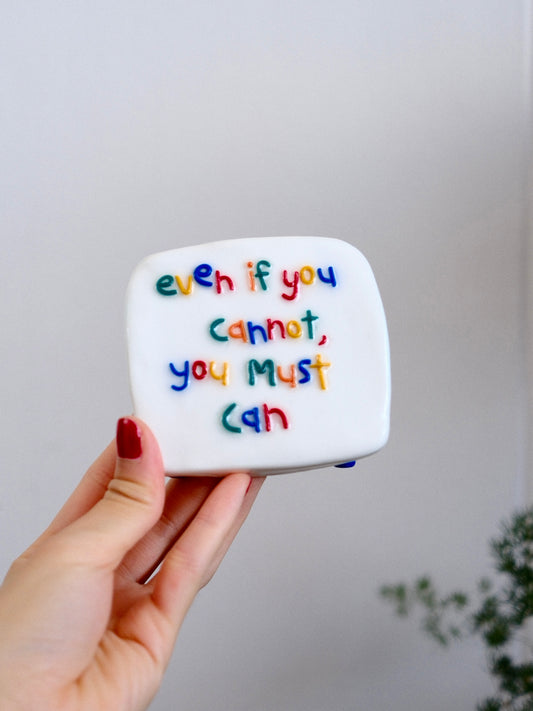 'You Must Can' 02