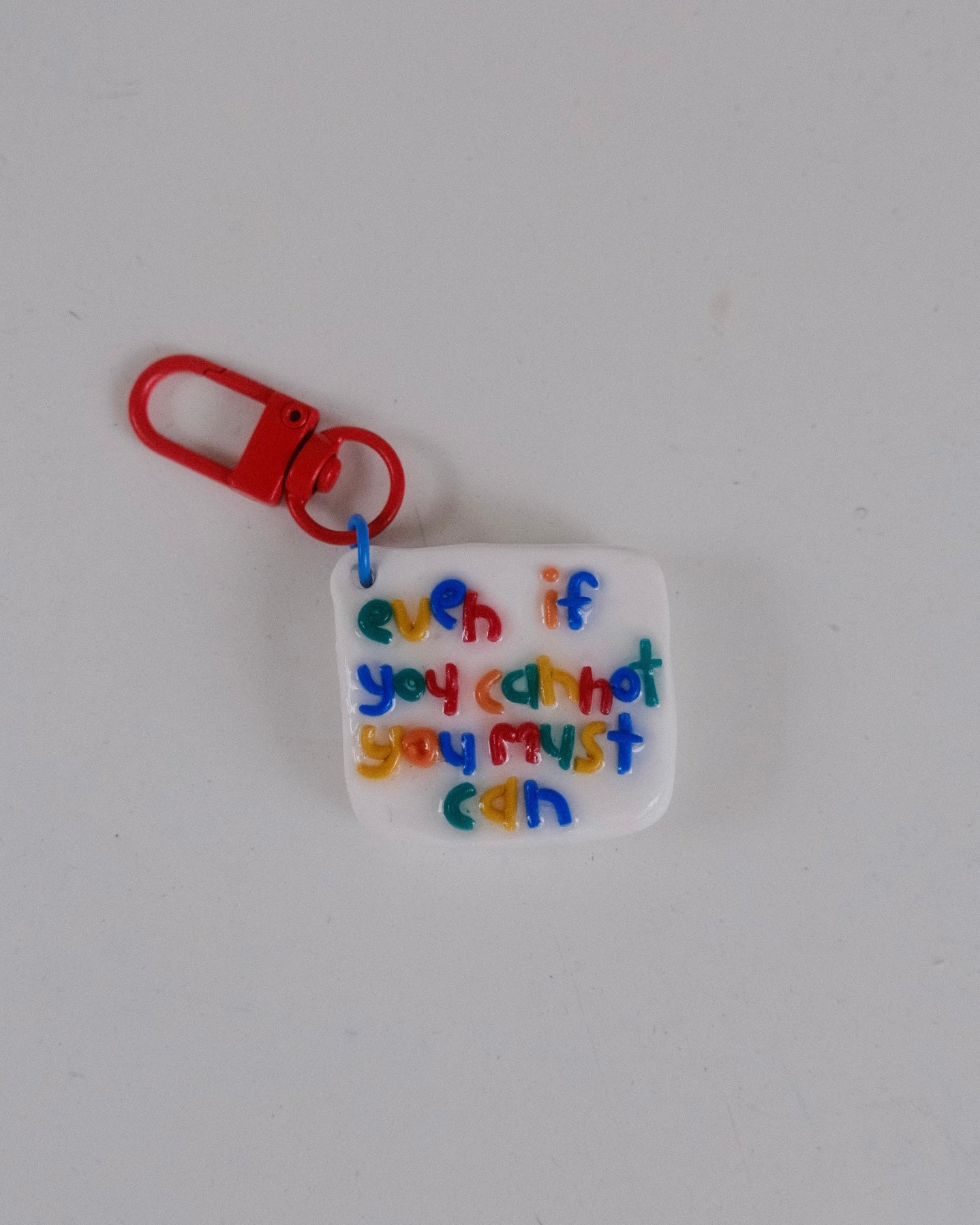 'You Must Can' Keychain 02