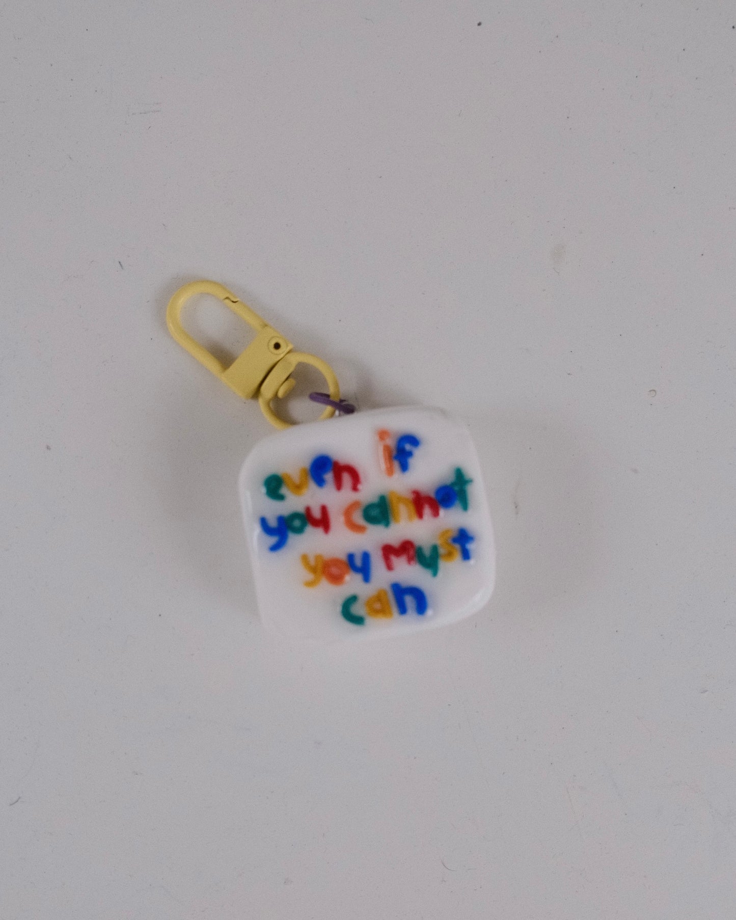 'You Must Can' Keychain 05