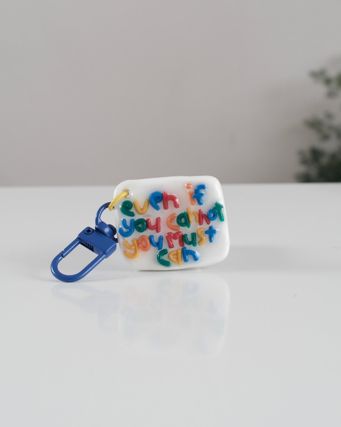 'You Must Can' Keychain 08