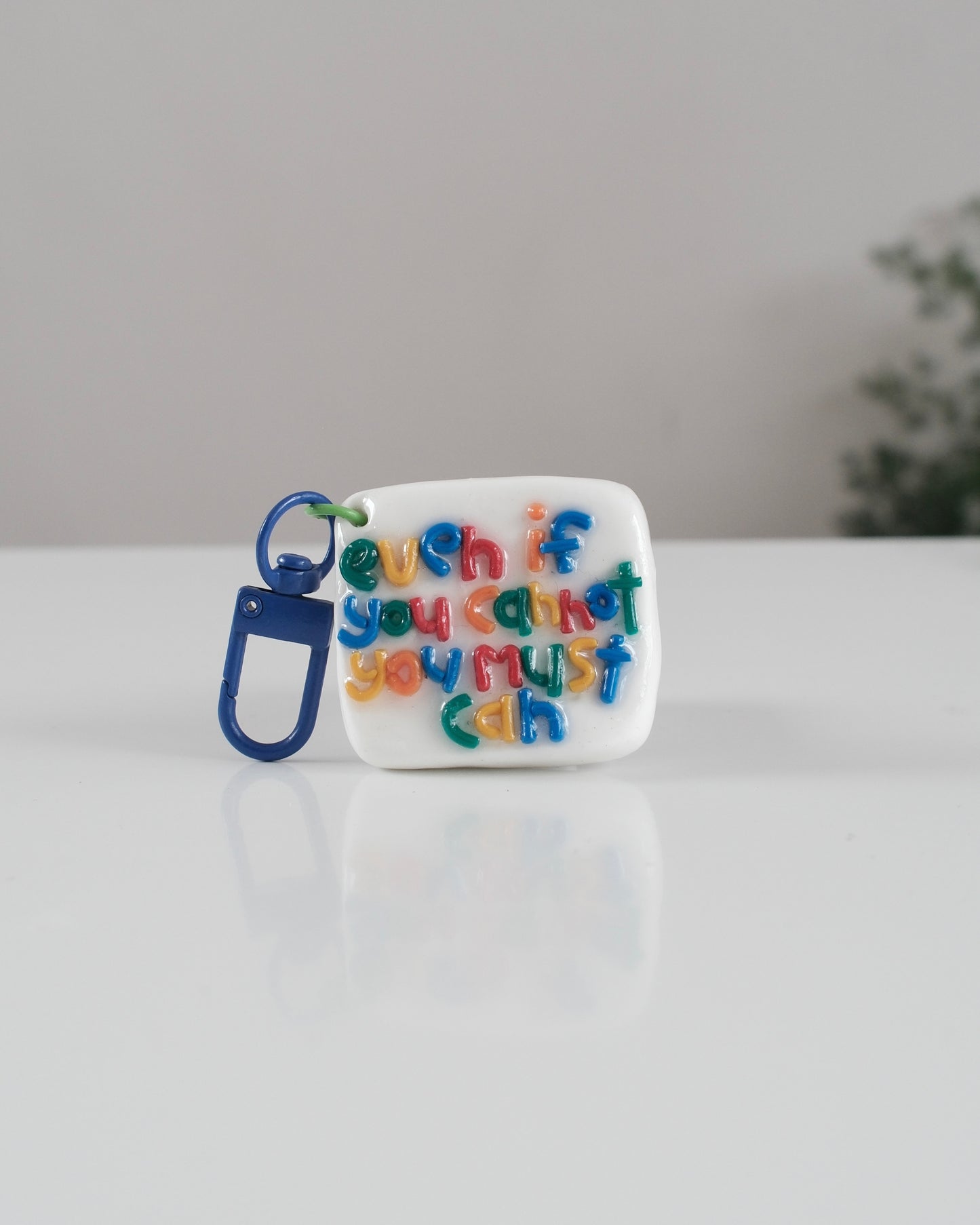 'You Must Can' Keychain 23