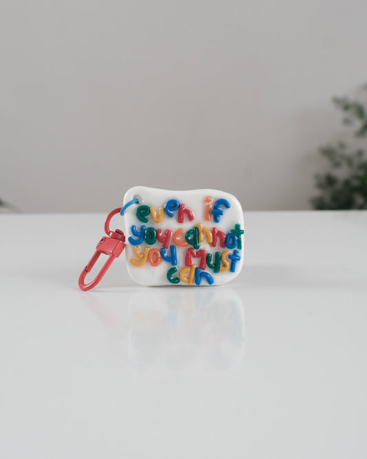 'You Must Can' Keychain 27