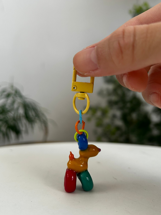 Technicolour Pup Keychain 02