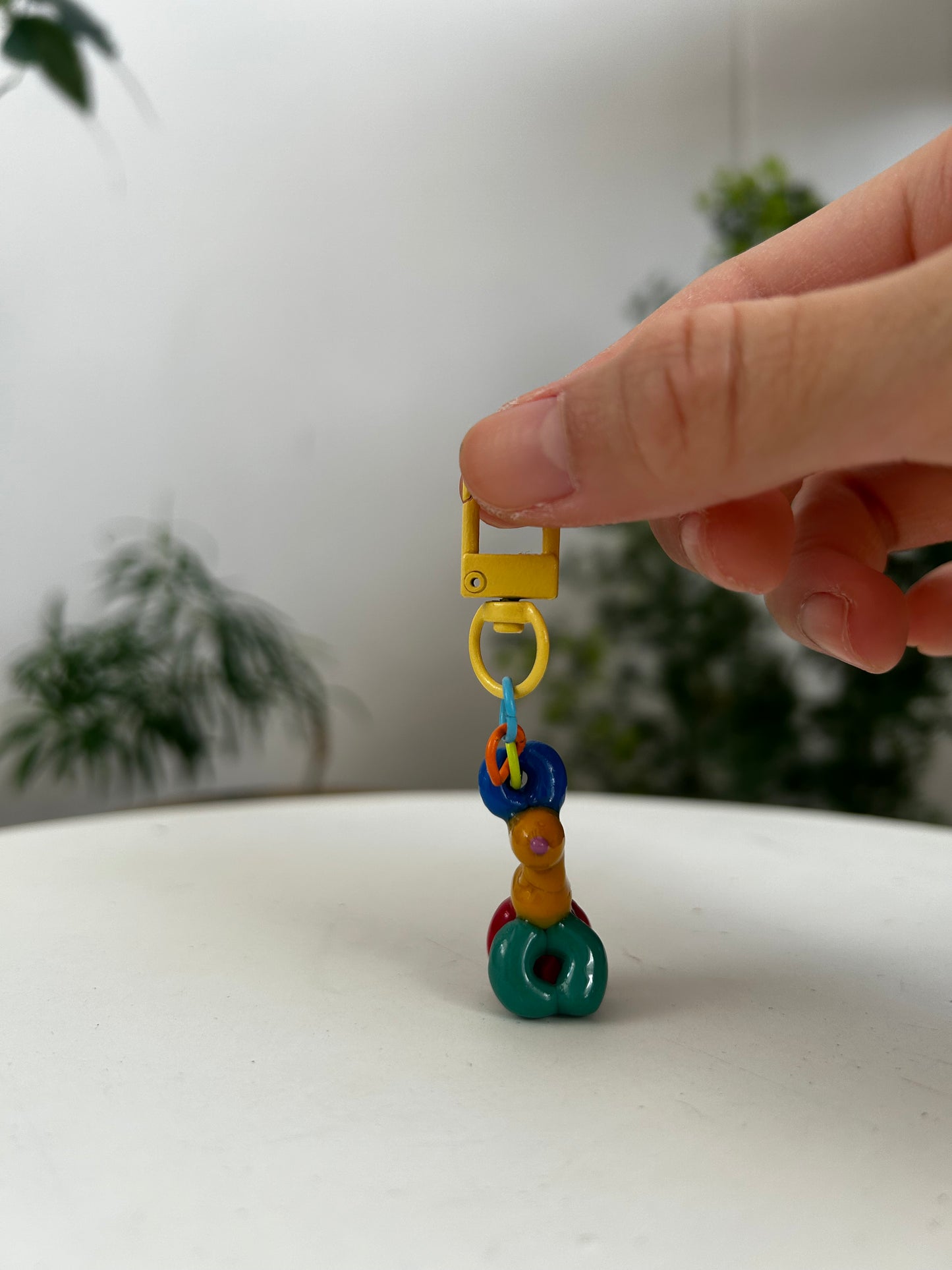 Technicolour Pup Keychain 02