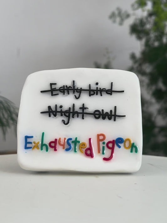 'Exhausted Pigeon' 01
